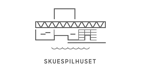 Skuespilhuset logo.